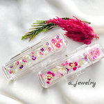 押し花印鑑ケース⭐︎アリッサム