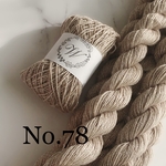手染め刺し子糸【ラメ糸】No.78
