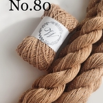 手染め刺し子糸【ラメ糸】No.80