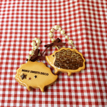 チョコハリネズミのサンドクッキーA
