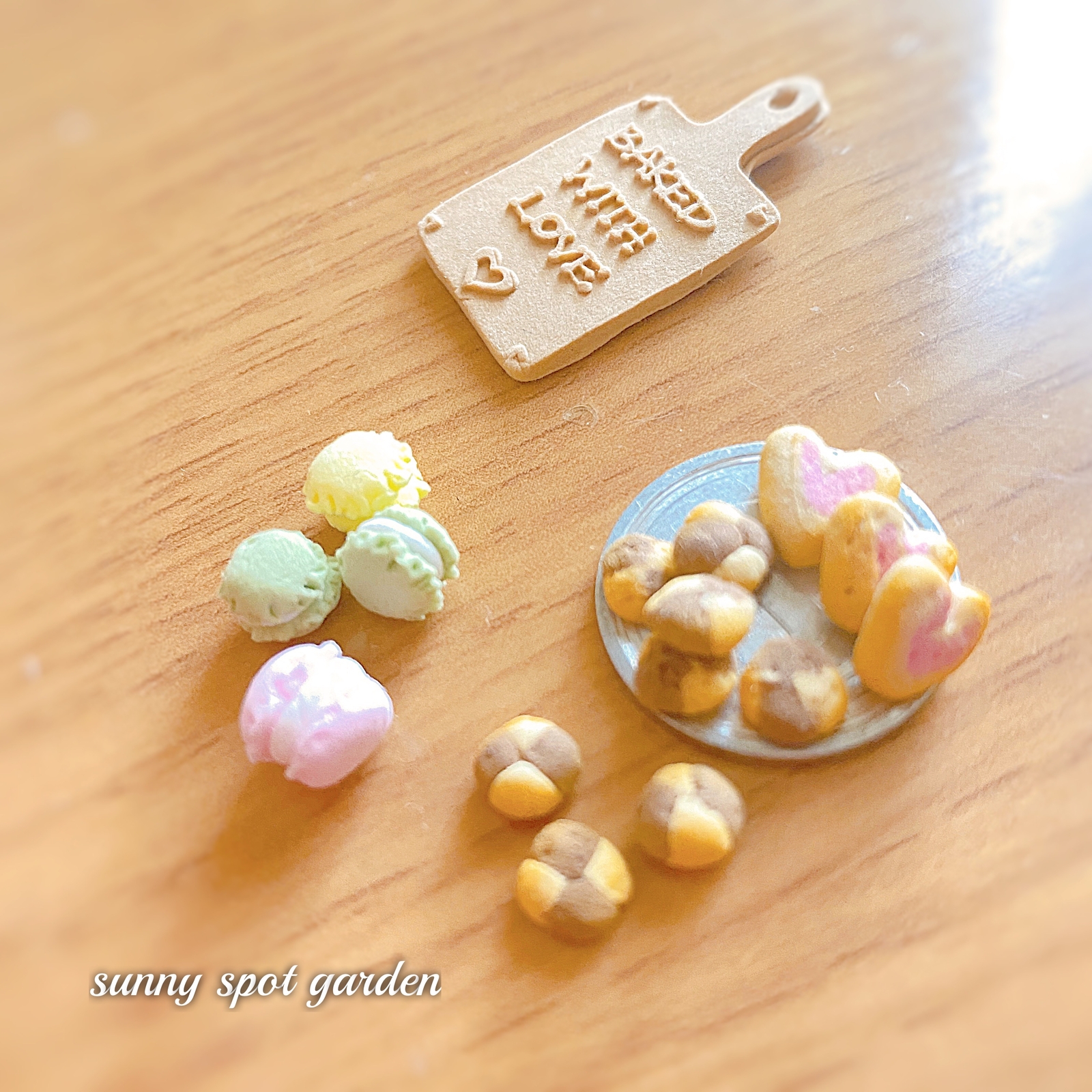 ミニチュアスイーツ】お菓子な観覧車♪ - sunny spot garden PONTA's