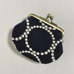 ミナペルホネン がま口ポーチ＊コインケース