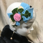 2way✴︎砂糖菓子の様な薔薇カチューシャ