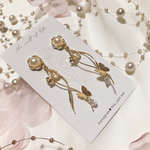 バタフライ×ツイストピアス／イヤリング