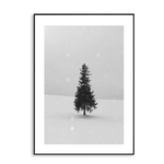  クリスマスデザインが可愛いモノトーンポスター◆◇