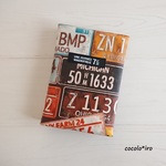 母子手帳ケース • お薬手帳ケース • 通帳 ケース * American Numbers mustard  