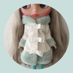 コーディロイボアフードコート♡mint