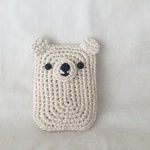 シロクマさんポケットティッシュケースʕ•ᴥ•ʔ