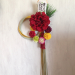 【vv222..v様リクエスト専用】お正月の玄関を華やかに❤︎ しめ縄 gold×yellow