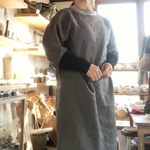 New!羽織りにもなる割烹着