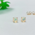 14KGF☆プチjewelピアス・オパール・10月誕生石