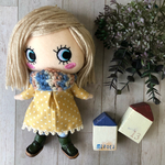 着せ替え〈2点セット〉ෆ̈ ハッピードール　イーマリー　〈ストールと水玉レースワンピ〉マフラーにも✩︎⡱
