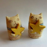 ＊kuu＊星降る聖夜のネコ＊ブルー