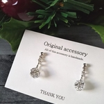 雪の結晶❄️ジュエリー・ピアス、イヤリング