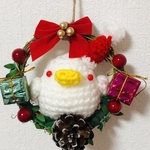 インコと一緒にXmas☆mini③(アルビノ)