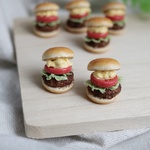 ミニチュアトマトたまごバーガー【加工可能】