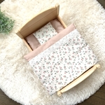【訳あり　お買い得】メルちゃん・ソランちゃん対応　ハンドメイドベッド&お布団セット