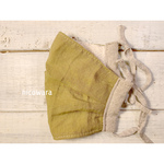 オーガニックガラ紡マスク　オリーブ