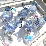 雪の水晶 (氷魔法) ペンダント