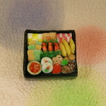 おせちブローチ