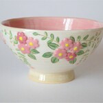 茶碗 ピンクのつぼみ