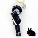 【Ｔ様オーダー作品】ライオンヘッドウサギちゃん＆ドールちゃん★ティッシュ入れ付きマスクホルダー