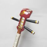 【新色】かんざし「三味線」梅重（うめがさね）