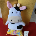 丑年　正月飾り　ちりめん　2021  干支