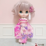 ブライス(リカちゃん)着物 ピンクの振袖 ②