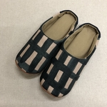 ルームシューズ  Ｌサイズ　ミナペルホネン   sora check
