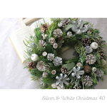 ＜Order＞送料込☆Silver & White Christmas 40