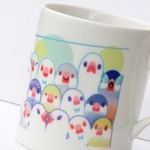 文鳥マグカップ