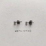 金アレ対応ピアス金具(チタンポストキャッチ)