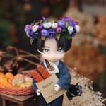 小人の花冠（ぶどうパン）オビツ11サイズ　布花