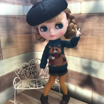 ネオブライス(ピュアニーモSサイズ)手編みセーター
