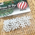 ＊From U.S. 　クリスマス　雪の結晶 　＊ 今回は少しだけ大き目ボタン＊