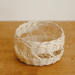 🌱透かし編みのかご🧺