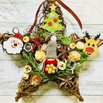 星降る聖夜の⭐️クリスマスリース🤶🎄⛄️