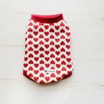 【ミニ裏毛】ハートのタンクトップ