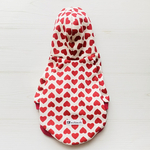 【ミニ裏毛】ハートのパーカー