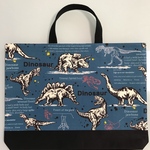 【現品のみ】少し大きめレッスンバッグ　🦕恐竜