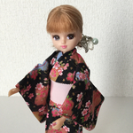 【再販】リカちゃん　着物（浴衣）2点セット #19B