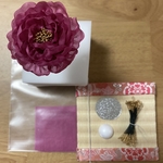 4匁羽二重ひだ寄せ花キット