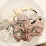 大人可愛い♡キッズ　子ども　リボンカチューシャ　グレージュ　ダブルリボン　上品　おしゃれ　可愛い　入園入学⭐︎卒園卒業