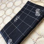 フラットポーチ　ミナペルホネン （ハンドメイド）