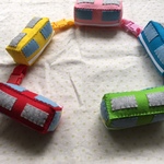 ＜再販83＞電車のバックルつなぎ★オプションあり