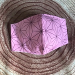 子供立体マスク　麻の葉 ◡̈⃝ゴム付き