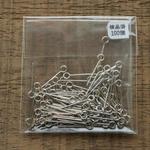 高品質T９ピン【12mm】シルバー100個