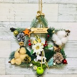 再販⭐️星型クリスマス🎄リース⛄️❄️