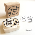 キラキラ星のTHANK YOUはんこ